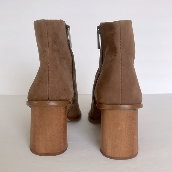 1. State Women's Kelte Pointed Toe Brown Leather Bootie Shoes Size 11M NWT - Picture 6 of 7